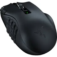 Razer - Naga V2 Hyperspeed - Wireless MMO Gaming Mouse - Black