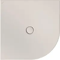 Bette BetteFloor Corner Viertelkreis-Duschwanne mit BetteGlasur Plus, 1000x1000mm, 5451-423PLUS