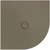 Bette BetteFloor Corner Viertelkreis-Duschwanne mit BetteGlasur Plus, 900x900mm, 5421-404PLUS
