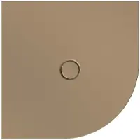 Bette BetteFloor Corner Viertelkreis-Duschwanne mit BetteGlasur Plus, 900x900mm, 5421-417PLUS