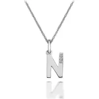 Hot Diamonds Diamant Buchstaben Halskette N