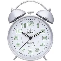 MPM -Quality Wanduhr rund Ø 300 mm Kunststoff Grün bunte 3D-Ziffern
