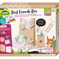 Lena Eco Best Friends Box, Bastelset für Kinder, 8 Jahr(e), Mehrfarbig