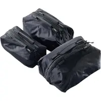 Matador - 3er-Set Taschen zur Aufbewahrung - Gear Cube Set Black - schwarz