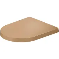 Duravit WC-Sitz Balcoon Überlappend, abn., m Abs, Clay ter ma
