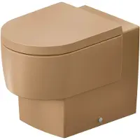 Duravit WC sur pied Balcoon de, Back to wall, Rimless, fixation incluse, sortie horizontale, 207109AM00