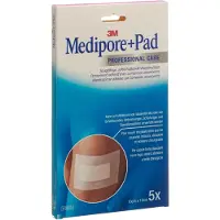 Solventum Germany GmbH Medipore+pad 3M 10x15cm 3569NP Pflaster 5 St