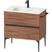 Duravit Waschtischunterschrank wandhängend Sivida 81x59,2x47,7cm, 2 Schub., N Nat, Gr. sw