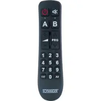 Schwaiger UFB1100 533, DVD/Blu-ray, TV, TV-Tuner, Beistellgerät, IR Wireless, Drucktasten, Beere
