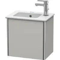 Duravit Waschtischunterschrank XSquare 41x28,9x40cm, wandhängend, T. li, betongr matt