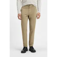 BOSS Tapered-Fit Hose aus Baumwoll-Satin mit Elasthan-Anteil Grösse 32/32