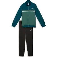 Puma Kinder Freizeit / Mode Sommer GJ Anzüge Anzüge lang Ki Poly Colorblock Suit B