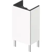 Duravit Waschtischunterschrank L-Cube 42x29,4x70,4cm, steh., Tür li, weiß matt