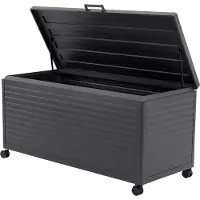 Mirador Auflagenbox 776 Liter Gartenbox Aluminium Anthrazit Kissenbox fur Garten Balkon