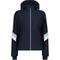 CMP Woman Jacket Zip Hood black blue (N950) 36