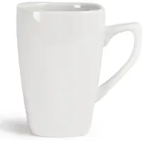 Olympia Whiteware quadratische Kaffeebecher 28,4cl