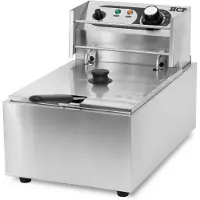 HCB Fritteuse - 6 Liter - 230V - Edelstahl