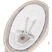 Maxi-Cosi Cassia Babywippe Elektrisch, 0–6 Monate, Babyschaukel Elektrisch, 12 Melodien, 360°-Sitzdrehung, 5 Geschwindigkeiten, Classic Beige