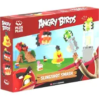 Plus plus Angry Birds Bausatz Slingshot Smash 300 Teile