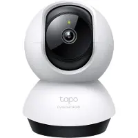 TP-LINK Tapo C220, IP-Sicherheitskamera, Drinnen, Kabellos, Tisch/Bank, Weiß, Schwarz, Sphärisch