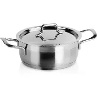 Orion Kochtopf Stahltopf mit Deckel 18/10 PREMIUM Induktion 1,2l