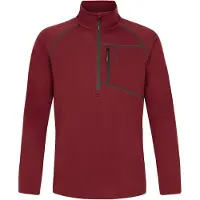 Protest Skipullover Rekody 1/4 Zip Active Top Herren Wine Red-XS