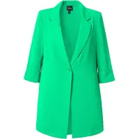Ulla Popken Blazer in naturgrün | Gr.: 42-44
