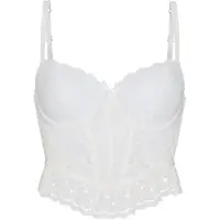 Hunkemoller Bustier Gaia Weiß