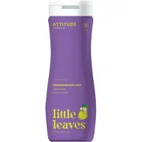 Attitude One Little Leaves Baby Kö rperseife und Shampoo Vanille und Birne 473 ml