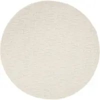 FRAAI In- & Outdoor Teppich Rund - Malta Melange Creme Ø 160 cm