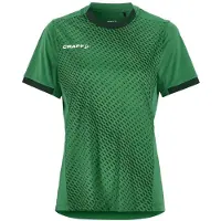Craft Sportshirt Damen Evolve 2.0 Graphic Jersey Team Green-XS