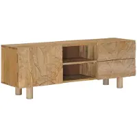 vidaXL TV-Schränk mit Schubladen mit Regal mit Tür 110 x 30 x 40 cm
