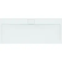 Ideal standard Ultra Flat S i.life Rechteck-Brausewanne, 1700x700x30mm, T5244FR, Farbe: Carraraweiß