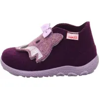Superfit Happy Octi Hausschuhe, Dark Purple, 28