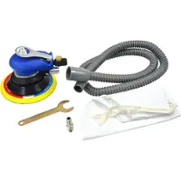 GEKO BSD Druckluft Schleifer - Druckluft Exzenterschleifer, Schleifmaschine, Pmatisch Exzenterschleifer 150mm - 6,3 bar, 9000 RPM