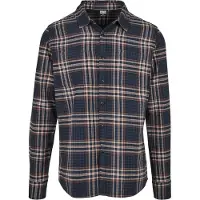 Urban Classics Langarmhemd "Herren Checked Campus Shirt" 1 Stk.