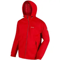 Regatta Regenjacke für Herren wasserdicht mit verschweißten Nähten, Größe:XXXXXL, Farbe:Brick