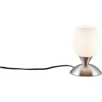 TRIO - Tischlampe CUP II - Grau - 12x12x18 cm