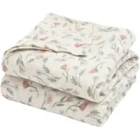 Meyco Baby Flower 120x120 Cm Musselin 2 Einheiten