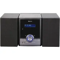 Denver - MDA285 - DAB-Radio - CD-Spieler - Bluetooth - 60 Voreinstellungen - DAB /FM / AUX - Schwarz