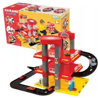 Mochtoys TYpatrov Garage mit Hubschrauberlandeplatz und Schlepptau