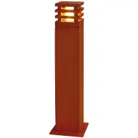 SLV 229421 Rusty Square 70 Outdoor free standing light Energy-saving bulb E-27 11 W Iron (rusty)