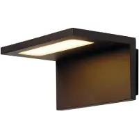 SLV 231355 ANGOLUX WALL, Outdoor Wandleuchte, LED, 3000 K, IP44, anthrazit, 36 SMD LED, max. 7,51 W