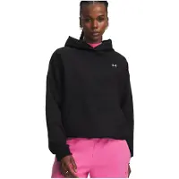 Under Armour Damen Kapuzenpullover Icon Fleece Hoodie 6013544-009 XS - Ultimate Black/White - XS