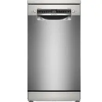 Bosch Serie 4 SPS4HMI13E, Freistehend, Single (45 cm breit), Edelstahl, Edelstahl, Tasten, 1,75 m