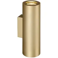 SLV ENOLA_B UP/DOWN Wandleuchte, messing, 2xGU10, max. 50W