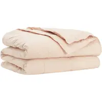 vidaXL Bettdecke 220 x 240 cm Für alle Jahreszeiten Kapokfaser Beige