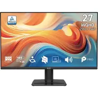 MSI Pro MP275Q E14, 68,6 cm (27"), 2560 x 1440 Pixel, Wide Quad HD, LED, 4 ms, Schwarz