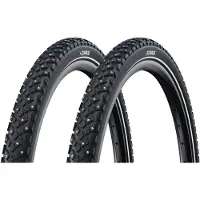 Schwalbe Reifen Marathon Plus Spike HS 396 - Spikereifen mit SmartGuard Panne....