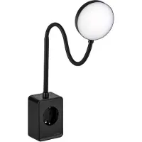 SEBSON LED Steckdosenlampe dimmbar Steckerleuchte flexibel Nachtlicht mit USB-C